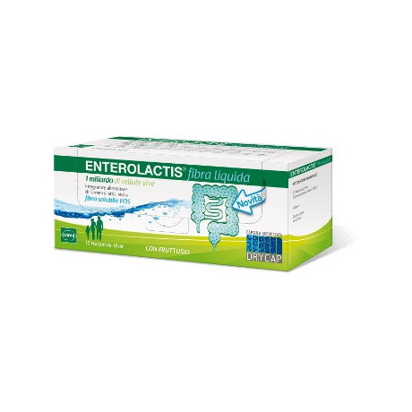 Enterolactis Fibra Liq 12 Flaconcino