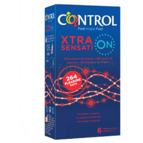 Profilattico Control Xtra Sensation 6 Pezzi