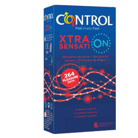 Profilattico Control Xtra Sensation 6 Pezzi