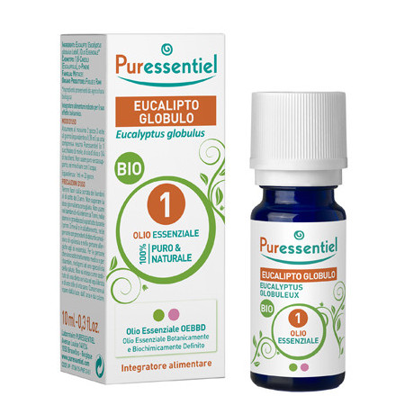 Puressentiel Olio Essenziale Eucalipto Globulo Bio 10 ml