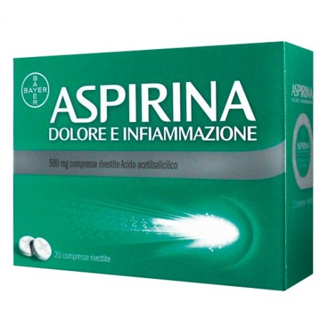 Aspirina Dolore Inf 20 Compresse 500mg