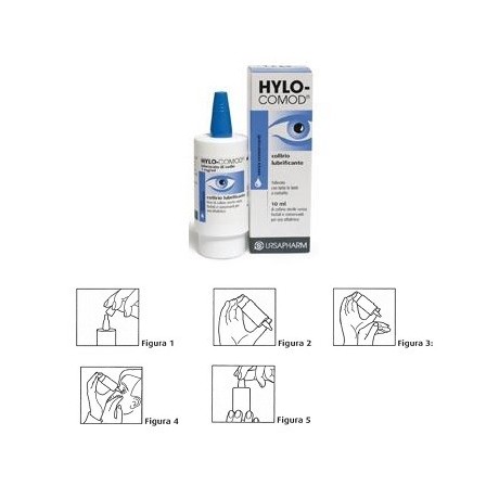 Hylo-comod Gocce Oculari Ialuronato Di Sodio 0,1% Flaconcino 10 ml