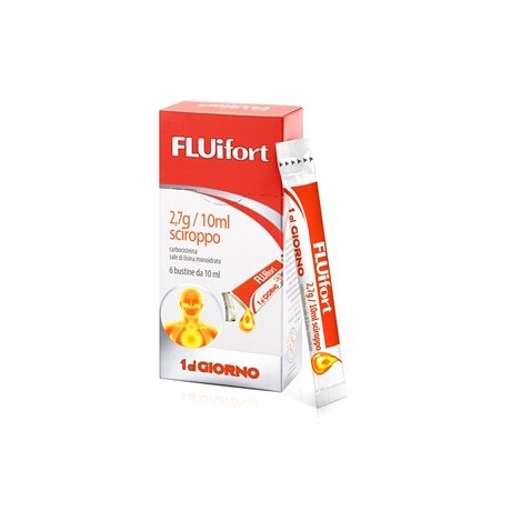 Fluifort Sciroppo 6 Bustine 2,7g/10ml