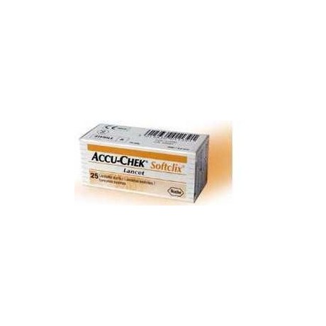 Lancette Pungidito Accu-chek Softclix 25 Pezzi