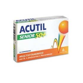 Acutil Multivitaminico Senior 50+24 Compresse