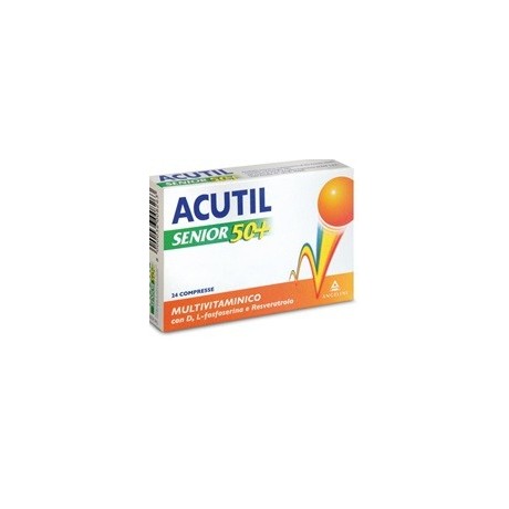 Acutil Multivitaminico Senior 50+24 Compresse