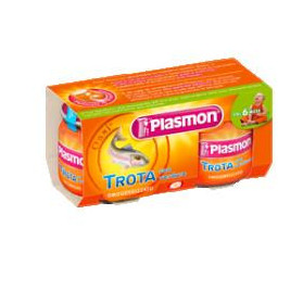 Plasmon Omogeneizzato Trota Verdure 80 g X 2 Pezzi