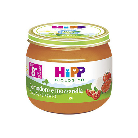 Hipp Biologico Baby Sugo Pomodoro E Mozzarella 2 Vasetti 80 g