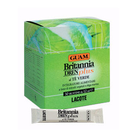 Guam Britannia Dren Plus Al Te Verde 30 Bustine Da 12 ml