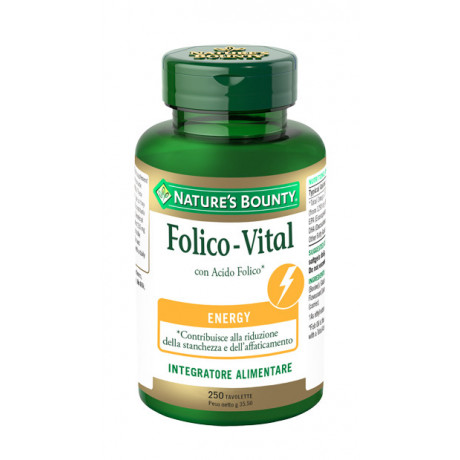 Folico Vital 250 Tavolette