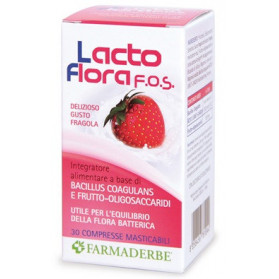 Lacto Flora Fos 30 Compresse Masticabili 48 g