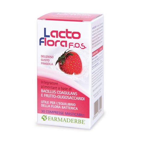 Lacto Flora Fos 30 Compresse Masticabili 48 g