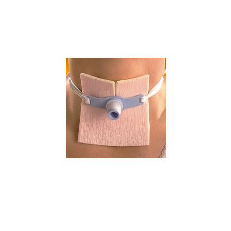 Medicazione Idrocellulare Sterile Per Tracheostomia Non Aderente In Schiuma Di Poliuretano Allevyn Tracheostomy 9x9cm 10 Pezzi