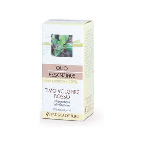 Farmaderbe Olio Essenziale Timo Volgare Rosso 10 ml