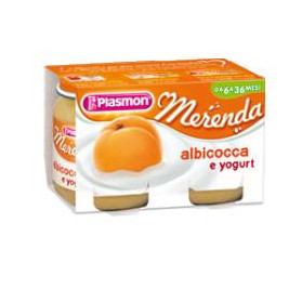 Plasmon Omogeneizzato Yogurt Albicocca 120 g X 2 Pezzi