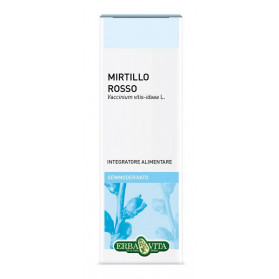 Gemmoderivato Mirtillo Rosso 50 ml