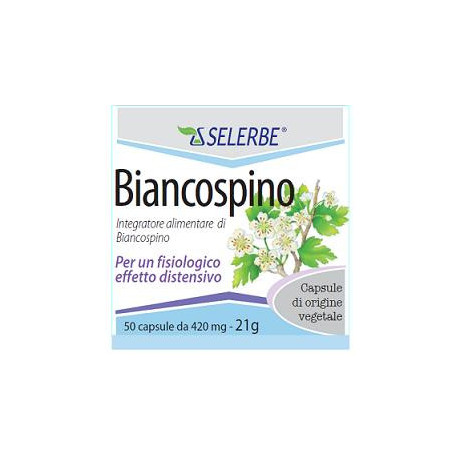 Selerbe Biancospino Estratto Secco Titolato 50 Capsule