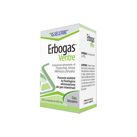 Selerbe Erbogas Ventre 100 Compresse