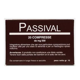 Passival Estratto Erboristico 20 Compresse 10g