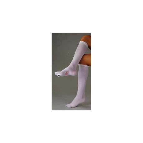Albert Andre' Articolo 701 Kk6 Gambaletto A-d Antitrombosi Punta Aperta Lycra Mm Hg 18-24 Colore Bianco Taglia L-standard