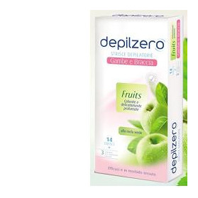 Depilzero Fruits Strisce Corpo 14 Pezzi