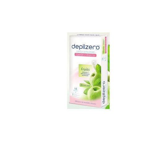 Depilzero Fruits Strisce Corpo 14 Pezzi