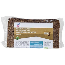 Fsc Biofibre+ Pane Di Segale Integrale Con Semi Di Girasole Biologico Adulti Alto Contenuto Di Fibre 500 g