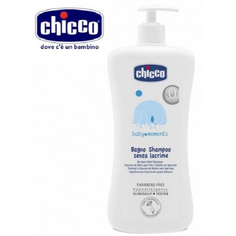 Chicco Cosmetici Baby Moments Bagnoshampoo 750 ml