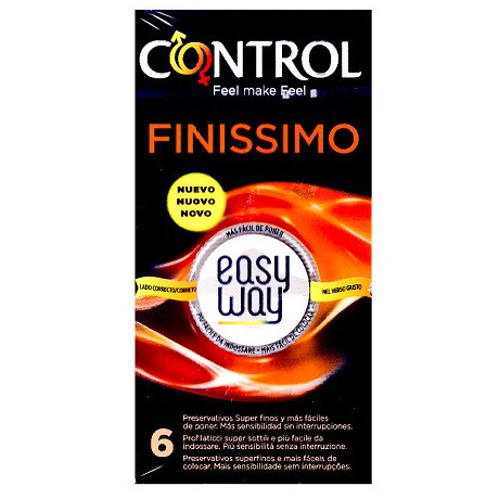 Profilattico Control Finissimo Easy Way 6 Pezzi