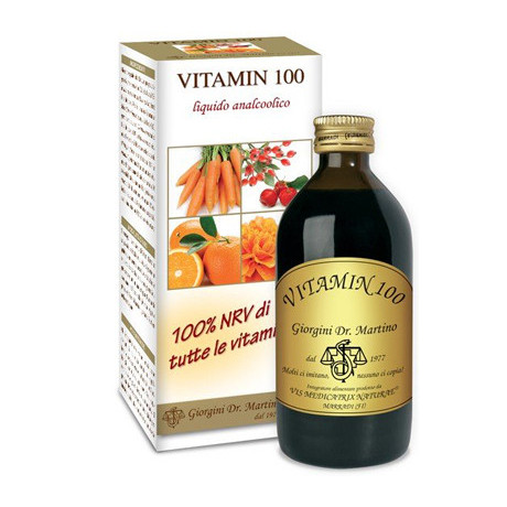 Vitamin 100 Liquido Analcoolico 200 ml