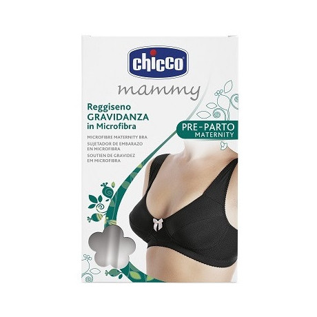 Chicco Mammy Reggiseno Microfibra Gravidanza Nero 3c