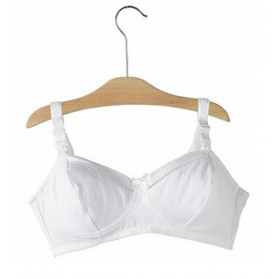 Chicco Mammy Reggiseno Cotone Allattamento Bianco 4d