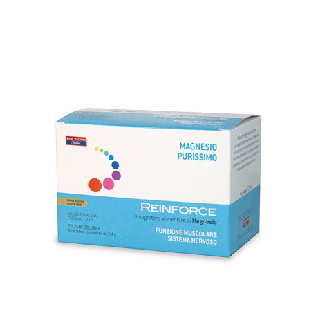 Reinforce Magnesio Purissimo 30 Buste Di Polvere Solubile