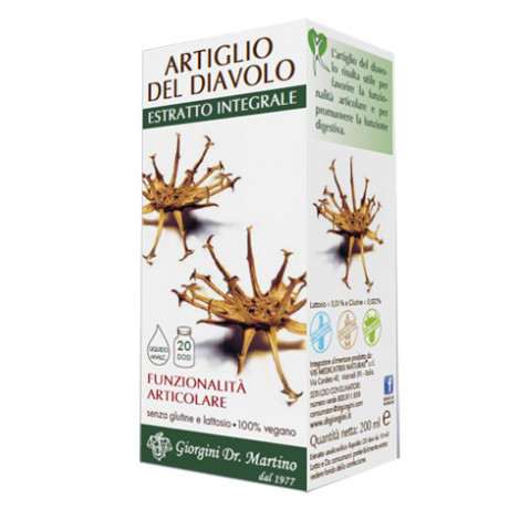 Artiglio Del Diavolo Estratto Integrale 200 ml