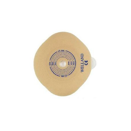 Placca Piana Urostomia Flair 2 Sistema Due Pezzi 45 Ritagliabile Mm 13-45 5 Pezzi