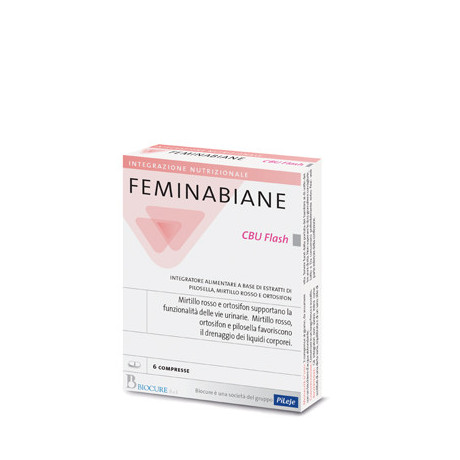 Feminabiane Cbu Flash 6 Compresse