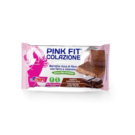 Proaction Pink Fit Colazione Barretta Al Cioccolato 40 g