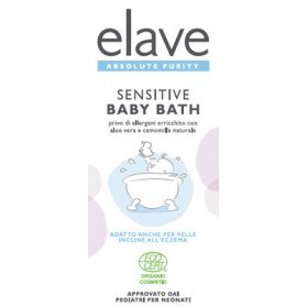 Elave Baby Bath Detergente Delicato Con Camomilla E Aloe Vera Biologico 400 ml