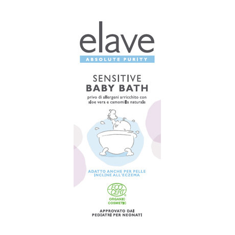 Elave Baby Bath Detergente Delicato Con Camomilla E Aloe Vera Biologico 400 ml