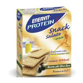 Enervit Protein Snack Salato Alle Olive Nere