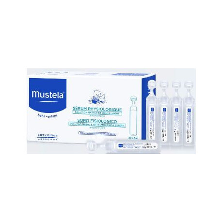 Mustela Soluzione Fisiologica 20 Fiale 5 ml Monouso