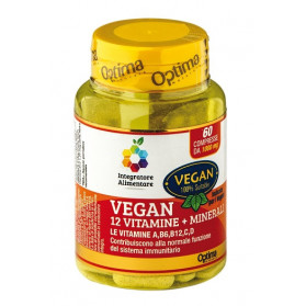 Colours Of Life Vegan 12 Vitamine Minerali 60 Compresse 1000 mg