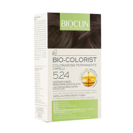Bioclin Bio Colorist Colorazione Permanente Castano Chiaro Beige Rame Cioccolato