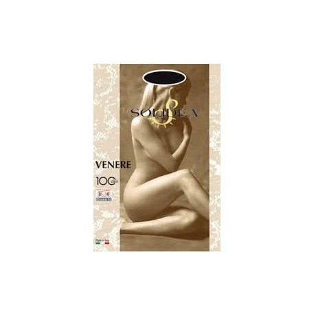 Venere 100 Collant Tutto Nudo Blu Scuro 4xl