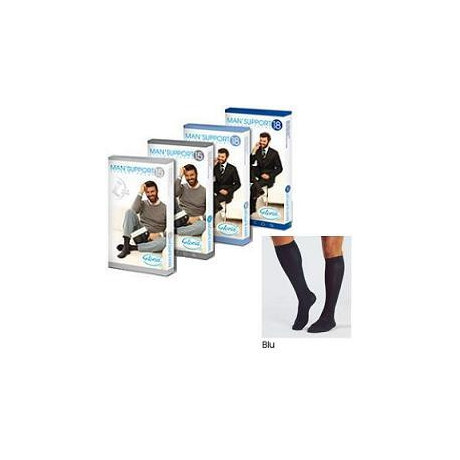 Man Support 18 Cotone Gambaletto 18 Blu 2