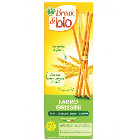 Break & Bio Grissini Di Farro 125 g