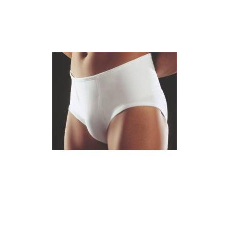 Slip Uomo Wellness 650 Ernia Forte Bianco 75 Cm