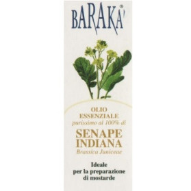 Baraka' Olio Essenziale Senape Grado Alimentare 12 ml