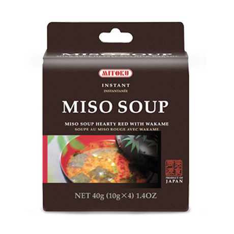 Mitoku Zuppa Di Miso Istantanea Alle Alghe 4 Bustine Da 10 g L'una