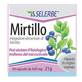 Selerbe Mirtillo Estratto Secco Titolato 50 Capsule